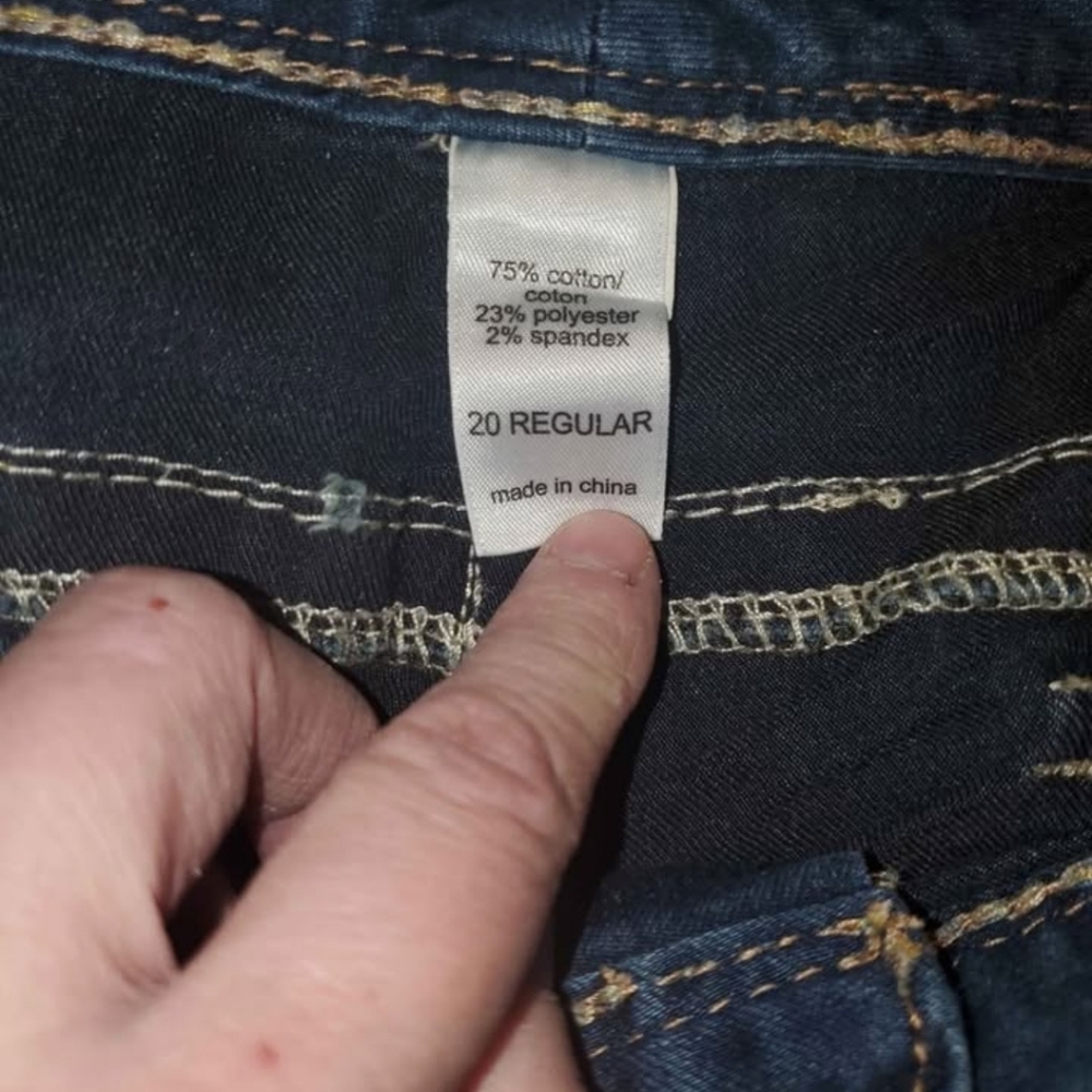 Maurices bling Pocket Jeans Plus Sz 20 - Picture 5 of 5